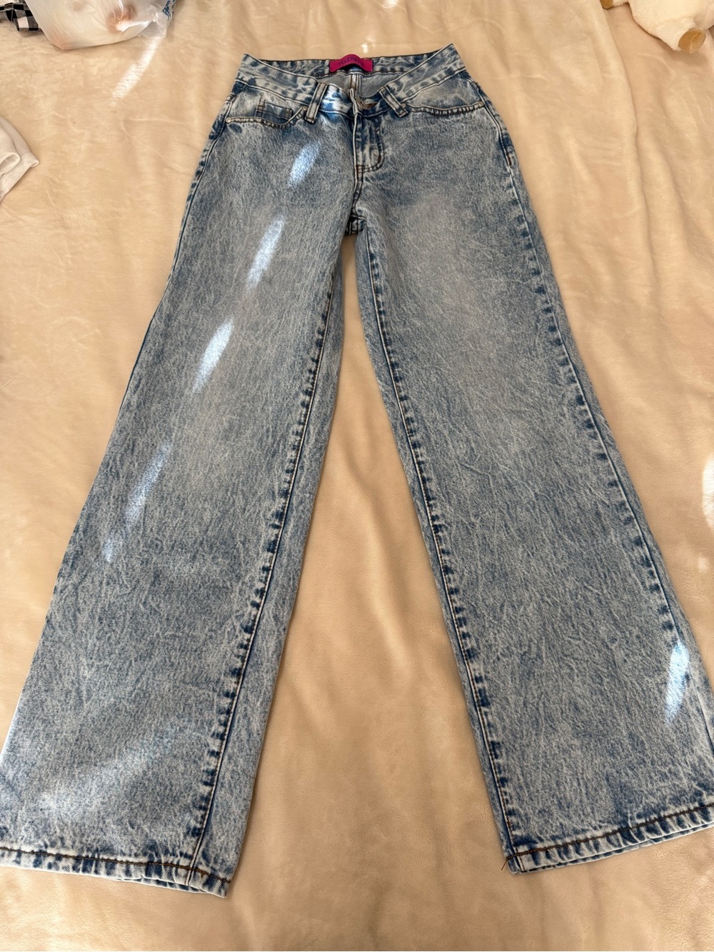 Telepatia Bow Pocket Jeans - Picture 4 of 6